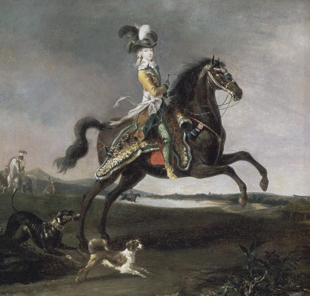 Brun de Versoix, Marie-Antoinette à cheval, Musée national du Trianon